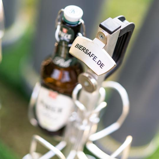 Close up of the scaffold of a BIERSAFE.